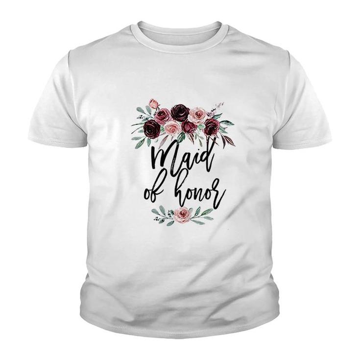 Wedding Gift Maid Of Honor Youth T-shirt