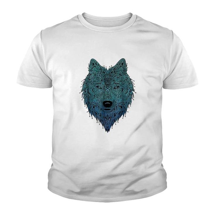 Wolf Art Youth T-shirt