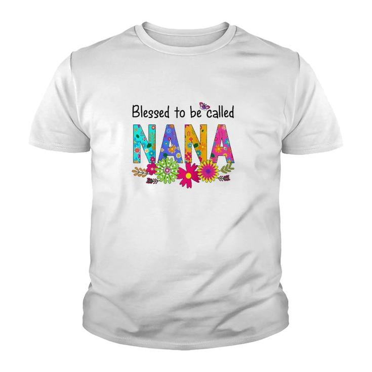 Womens - Blessed To Be Called Nana S  Youth T-shirt