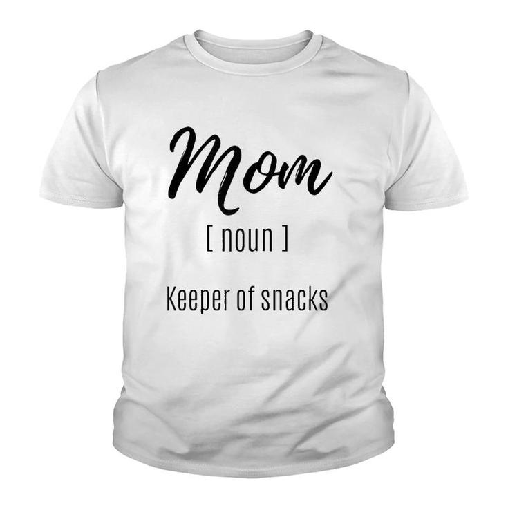 Womens Funny Mother's Day Mom Life Short Sleeve Graphic Tee Youth T-shirt