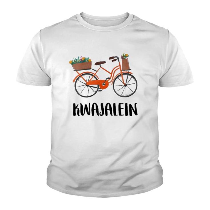 Womens Kwajalein Atoll Marshall Islands Kwaj Life Bicycle Bike Gift V Neck Youth T-shirt