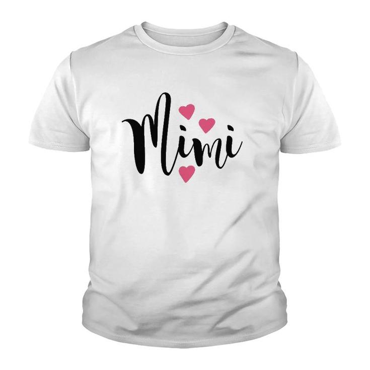Womens Mimi Gift Southern Grandma Grandmother Gigi Birthday Gift Youth T-shirt