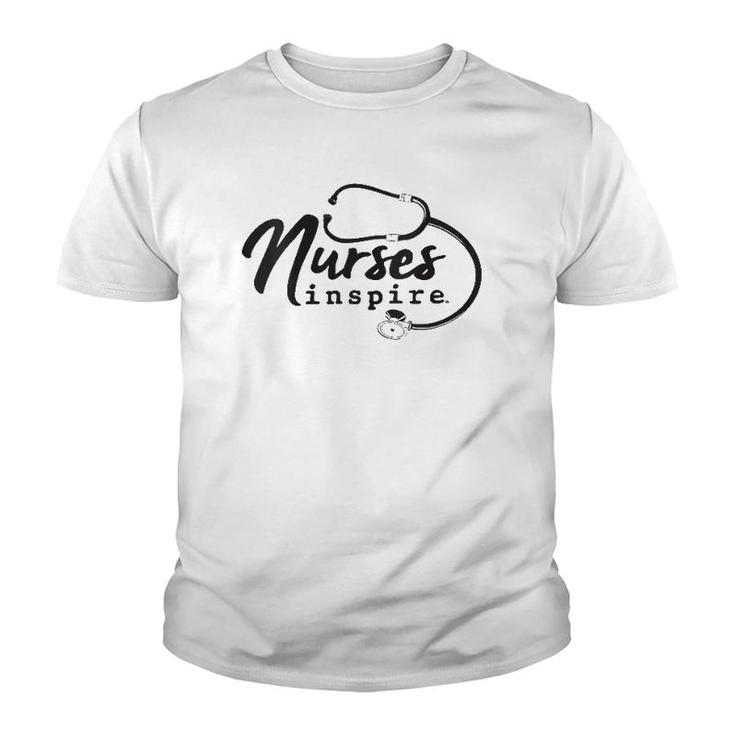 Womens Nurses Inspire Nurse Appreciation Rn Health Care Hero Gift Youth T-shirt