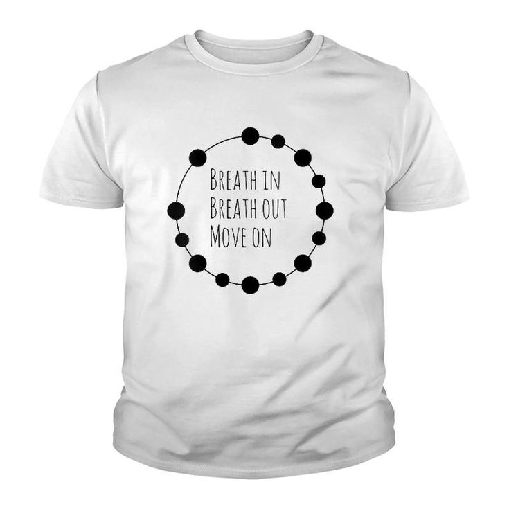 Womens Positive Breath V-Neck Youth T-shirt