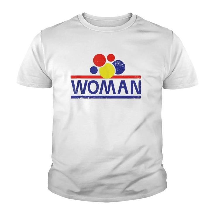 Wonder Bread Woman Funny Puns Silly Dad Joke Youth T-shirt