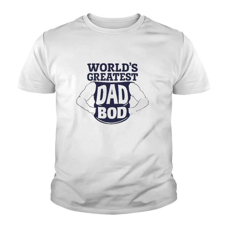 World's Greatest Dad Bod Father's Day Youth T-shirt