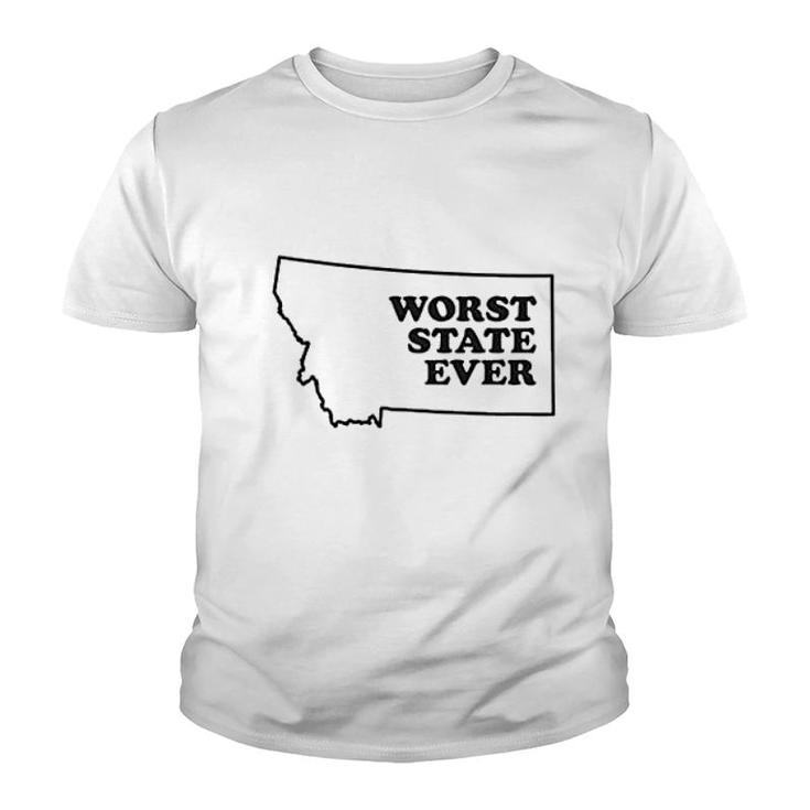 Worst State Ever Basic Youth T-shirt