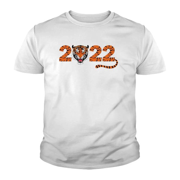 Year Of The Bengal Tiger 2022 Bengal Tiger Birthday Youth T-shirt