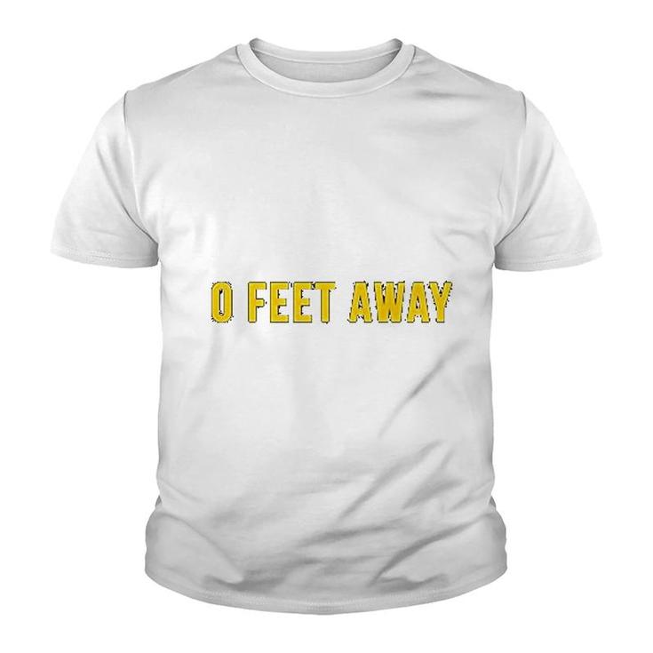 Zero Feet Away Gay Pride Youth T-shirt