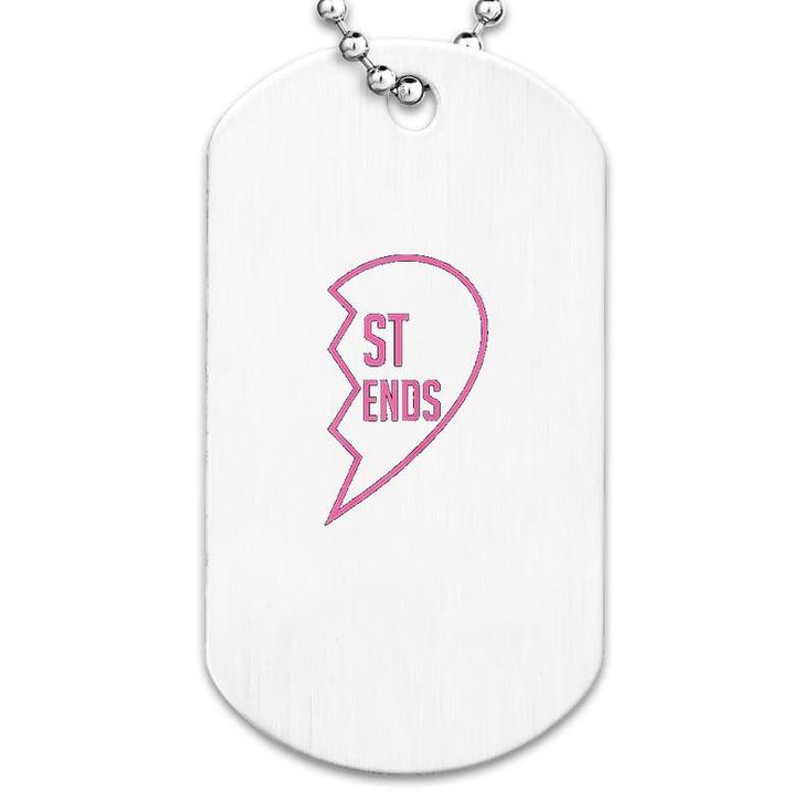 1 Heart In 2 Best Friend Dog Tag