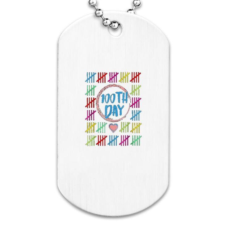 100 Days Smarter Counting Dog Tag