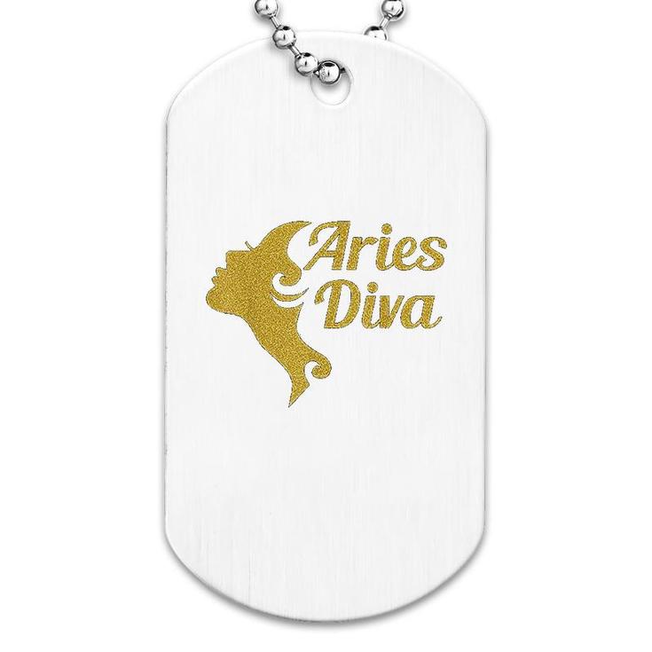 Aries Diva Dog Tag
