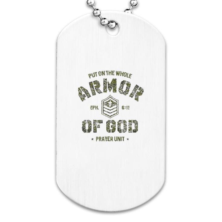 Armor Of God Dog Tag