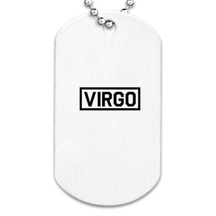 Basic Virgo Dog Tag