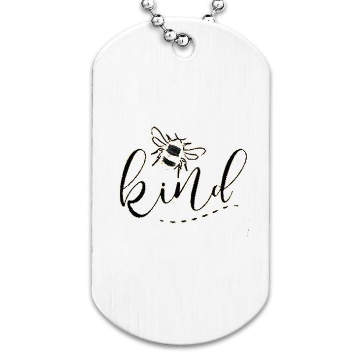 Be Kind Graphic Cute Printed Dog Tag
