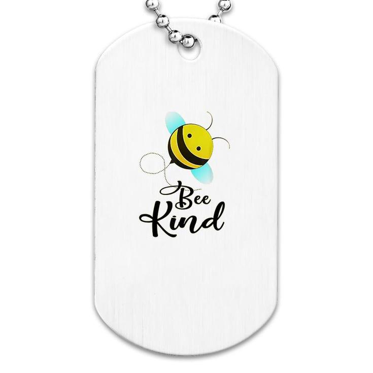 Bee Kind Bumble Bee Dog Tag