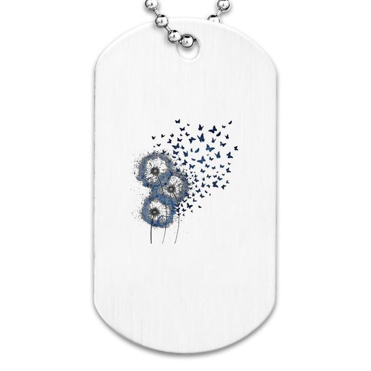 Butterfly Art Dog Tag