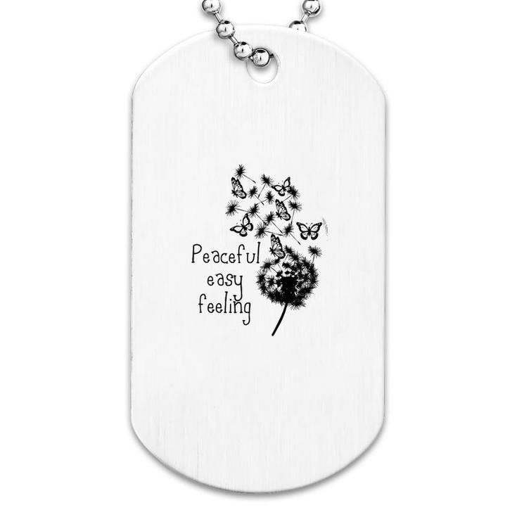 Butterfly Art Dog Tag