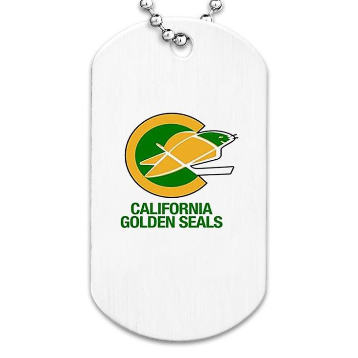 California Golden Seals Hockey Team Retro Hockey Dog Tag