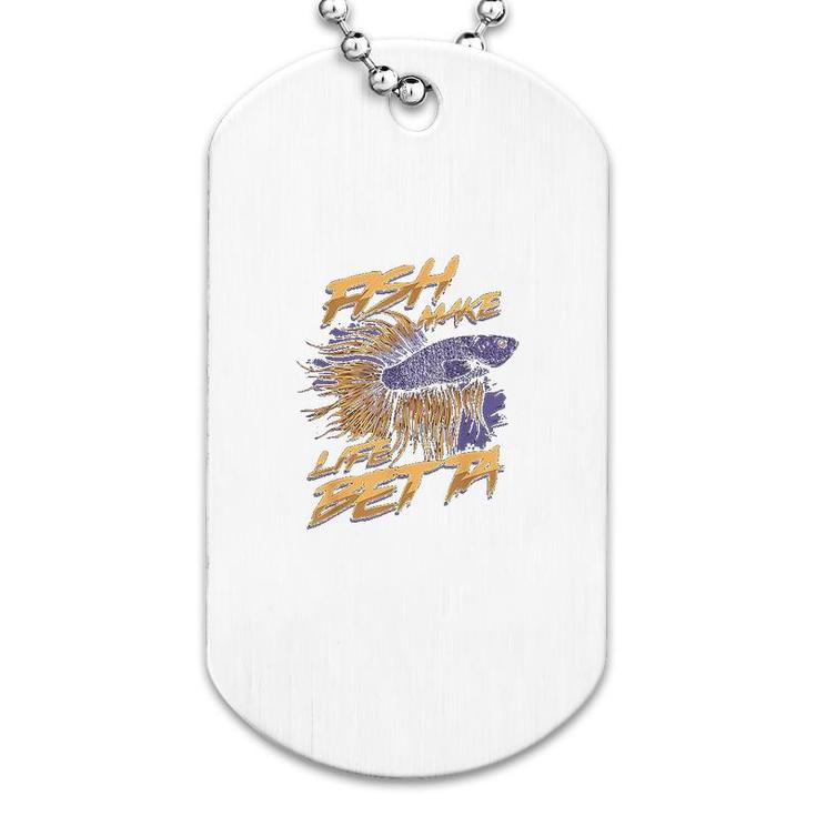 Fishing Dog Tag 