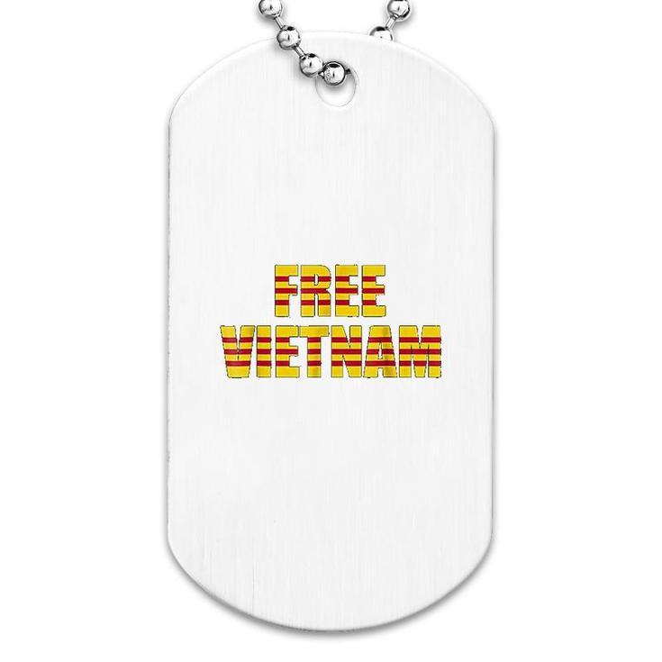 Free Vietnam Dog Tag