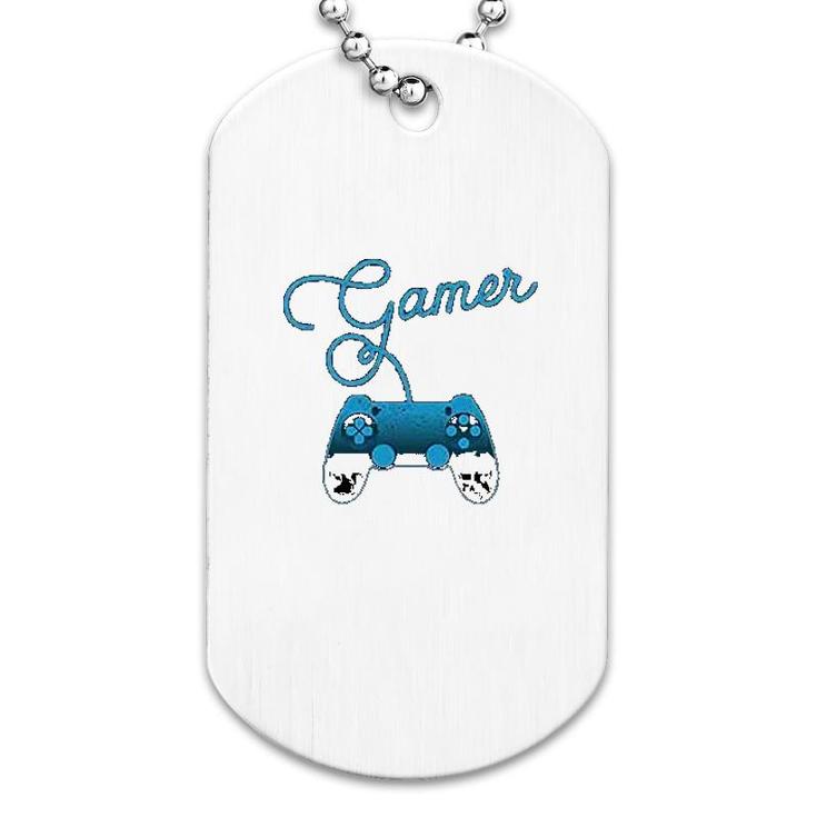 Gamer Gifts Video Game Merchandise Gaming Funny Dog Tag