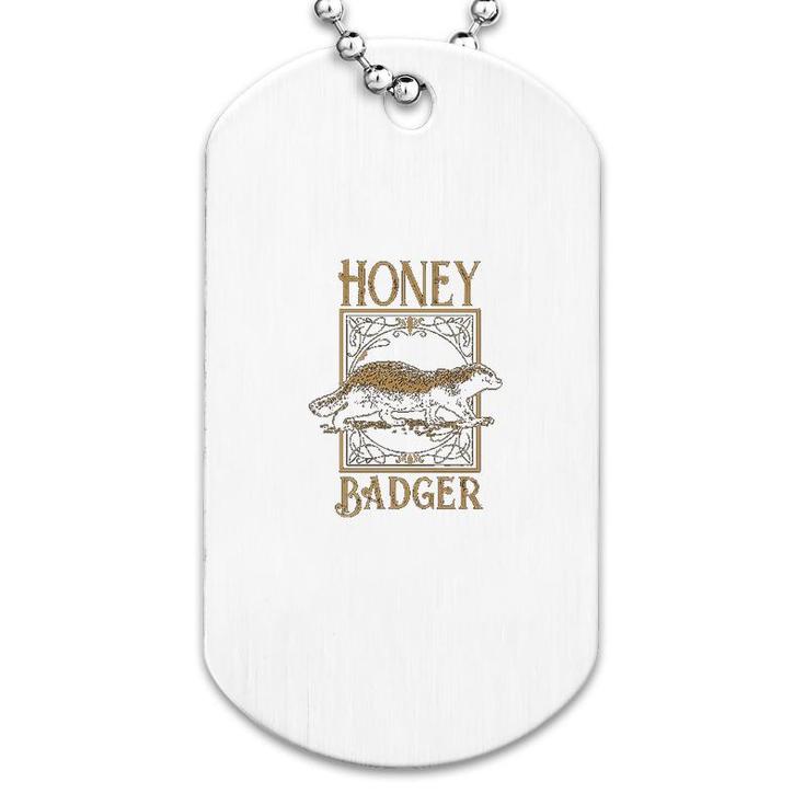 Honey Badger Dog Tag