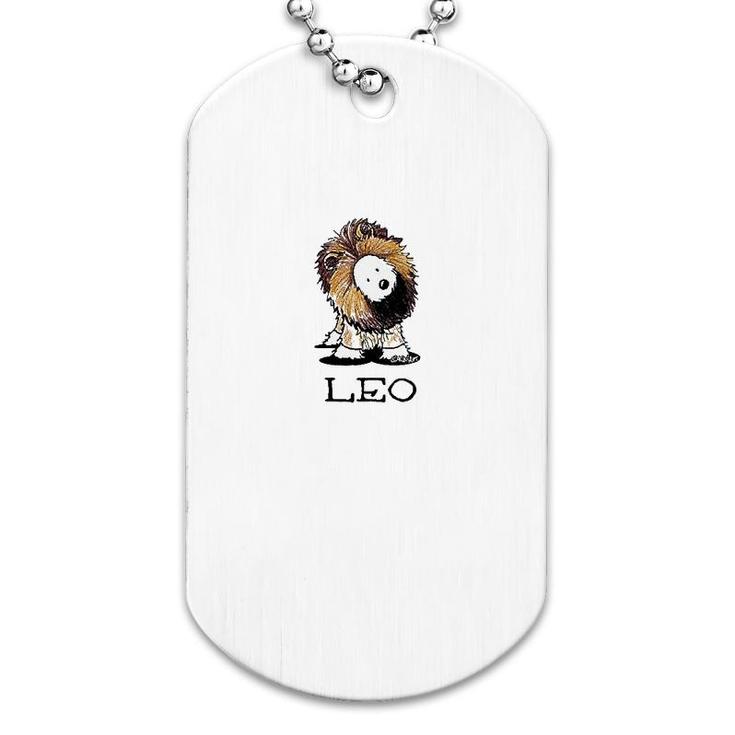 Leo Lion Westie Baby Dog Tag