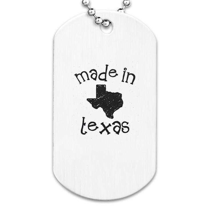 Made In Texas Dog Tag