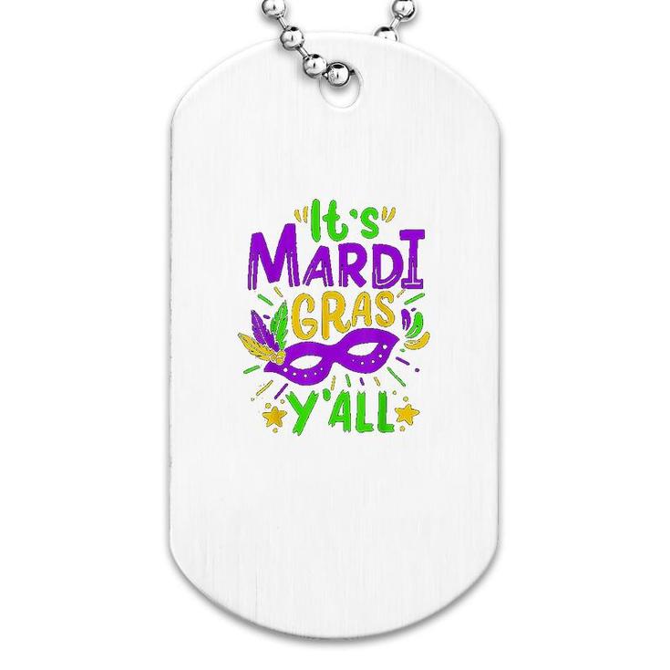 Mardi Gras Gift Dog Tag
