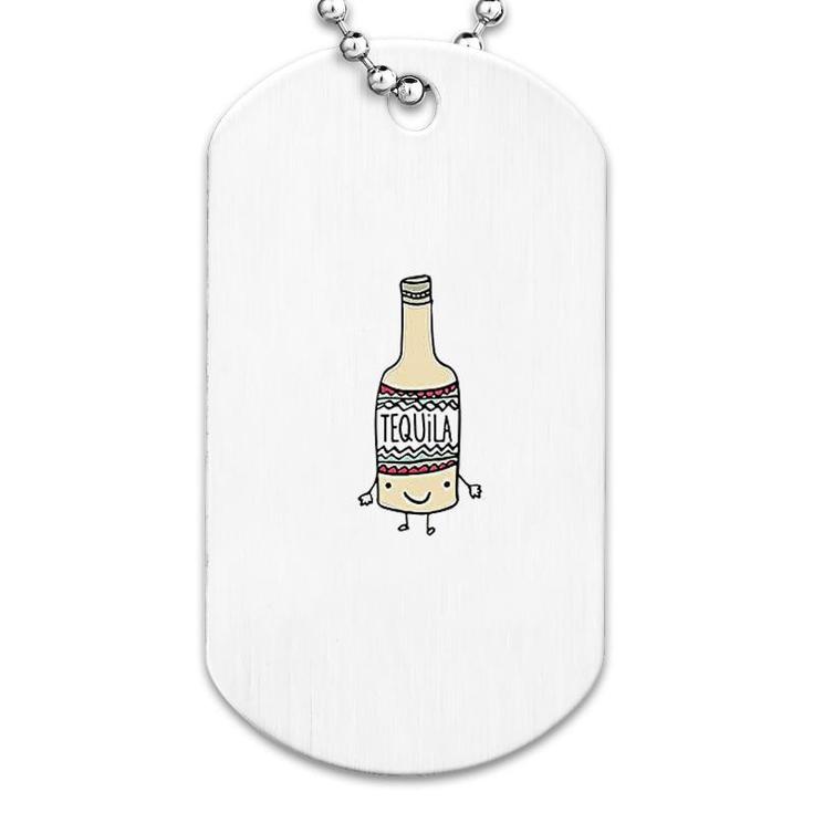 Matching Couples Gifts Tequila Dog Tag