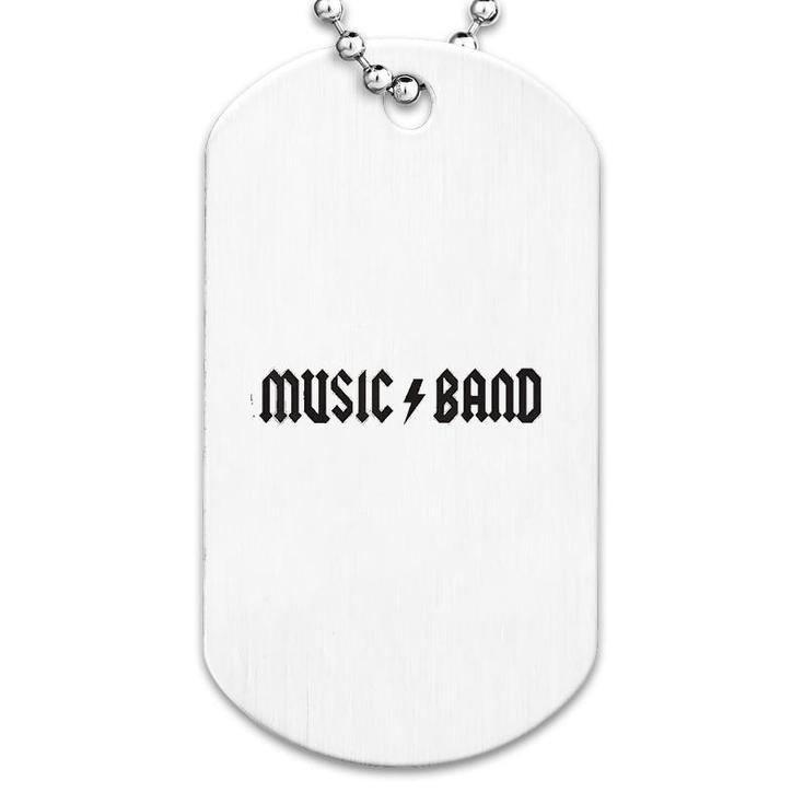 Music Band Dog Tag