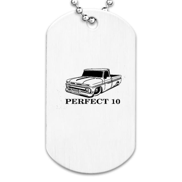 Perfect 10 Muscle Car Dog Tag