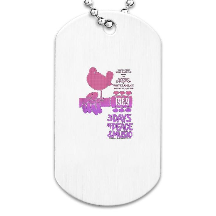 Pink Aquarian Dog Tag