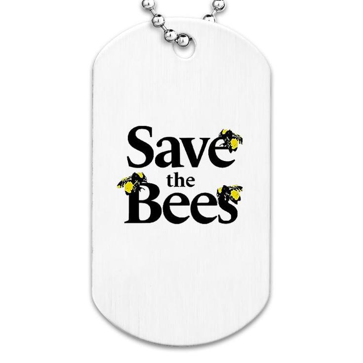 Save The Bees Dog Tag