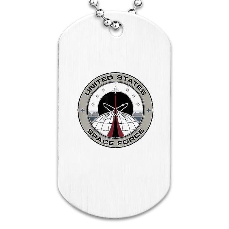Space Force Usa Dog Tag