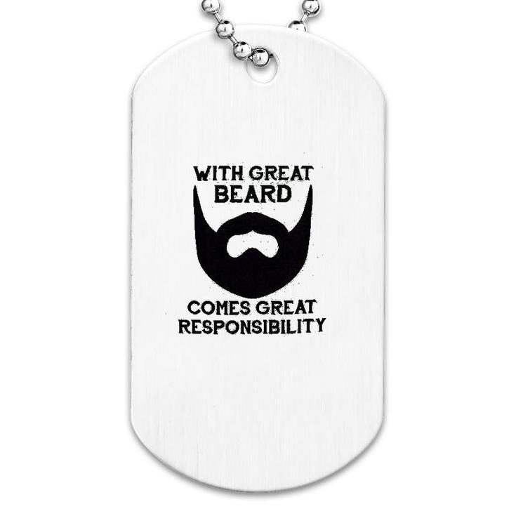 St Patricks Day With Great Beard Dog Tag