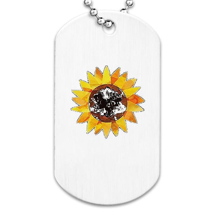Summer Sunflower Dog Tag Summer Sunflower Dog Tag