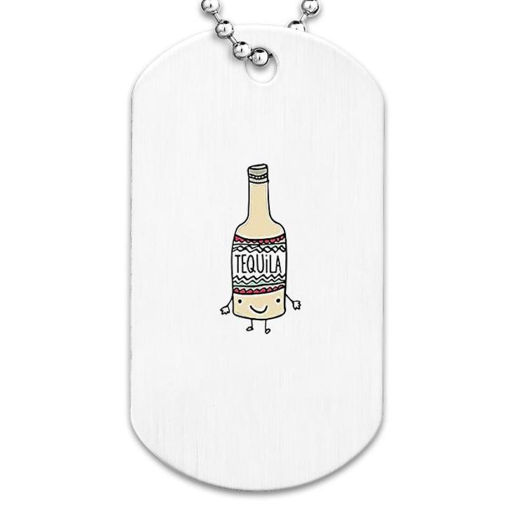 Tequila And Lime Dog Tag