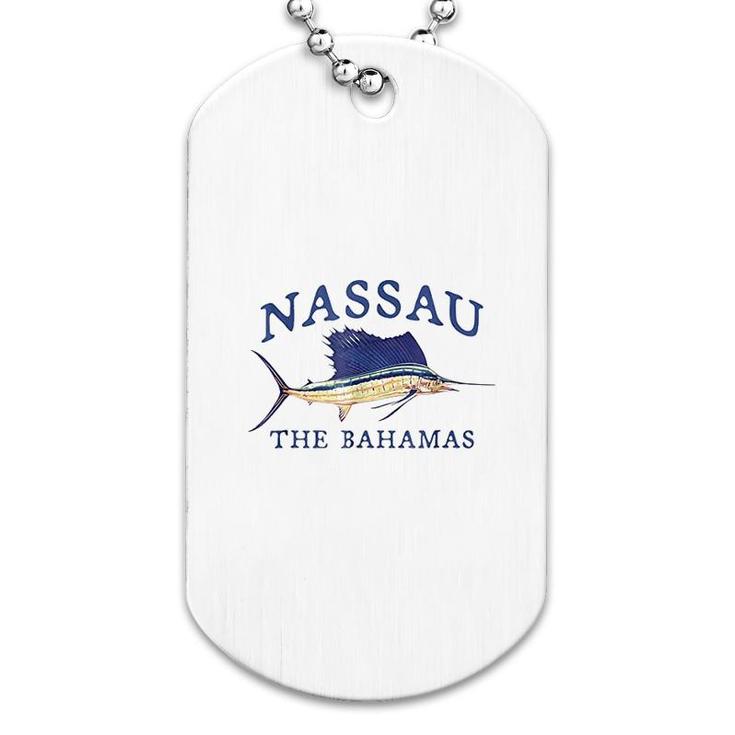 The Bahamas Sailfish Dog Tag