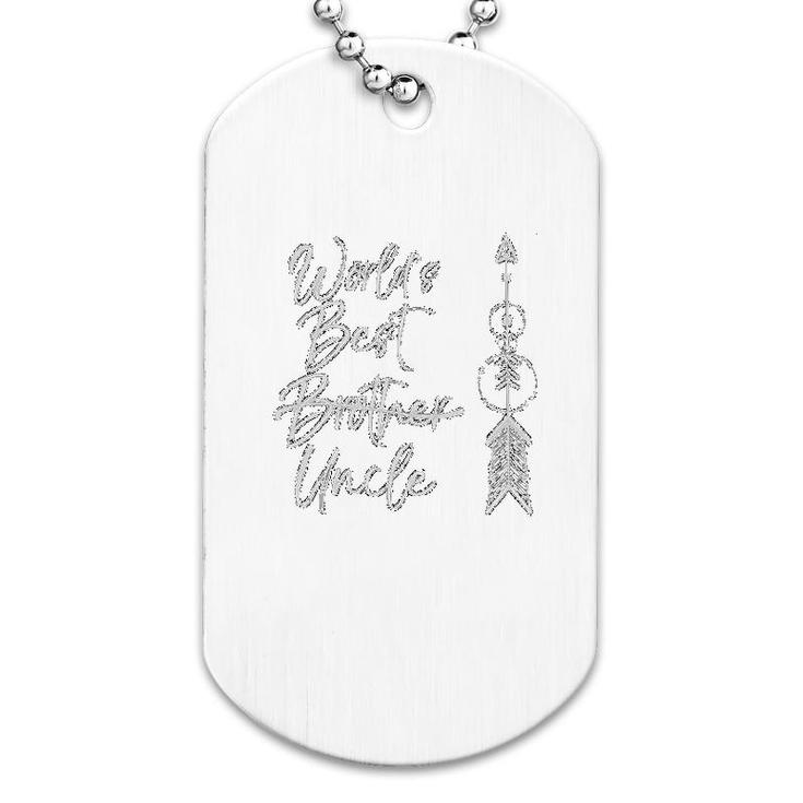 World Best Uncle Dog Tag