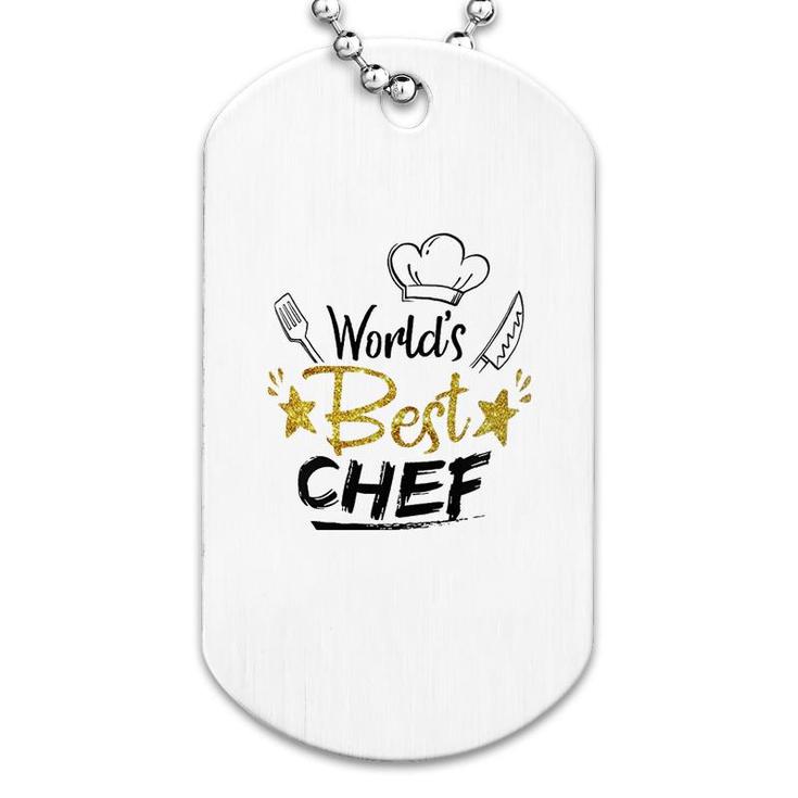 Worlds Best Chef Dog Tag