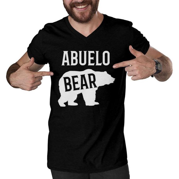 Abuelo Bear Gifts For Spanish Grandfather Men V-Neck Tshirt