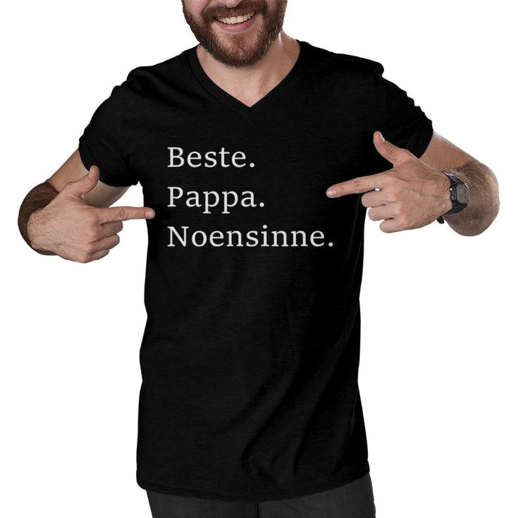 Best Dad Ever Norwegian Language Funny Fathers Day Vacation Men V-Neck Tshirt