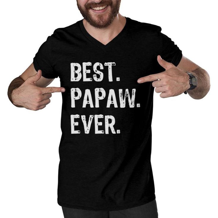Best Papaw Ever Cool Funny Gift Father's Day Men V-Neck Tshirt