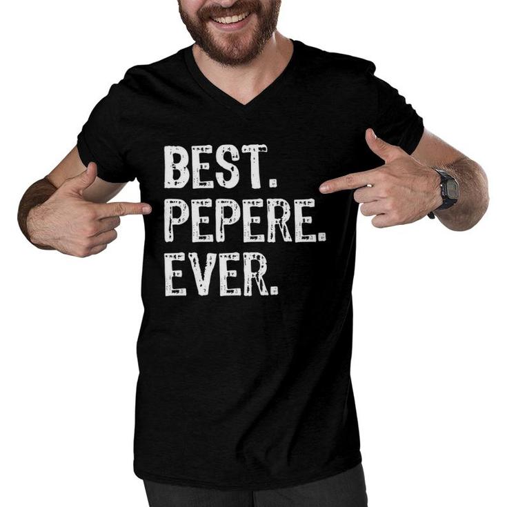 Best Pepere Ever Gift Father's Day Men V-Neck Tshirt