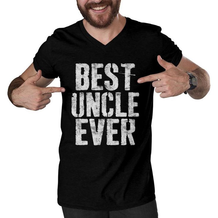 Best Uncle Ever Father's Day Gift Men V-Neck Tshirt
