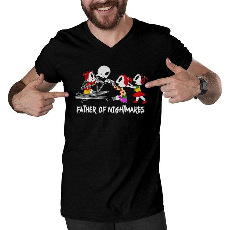 Father Of Nightmares Essential Gift Men V-Neck Tshirt