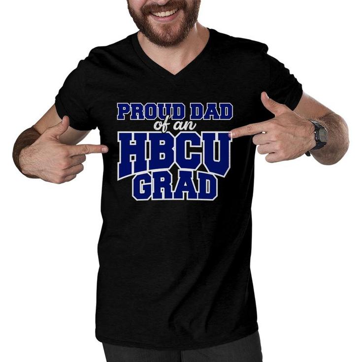 Hbcu Dad College Graduation Hbcu Educated Men V-Neck Tshirt