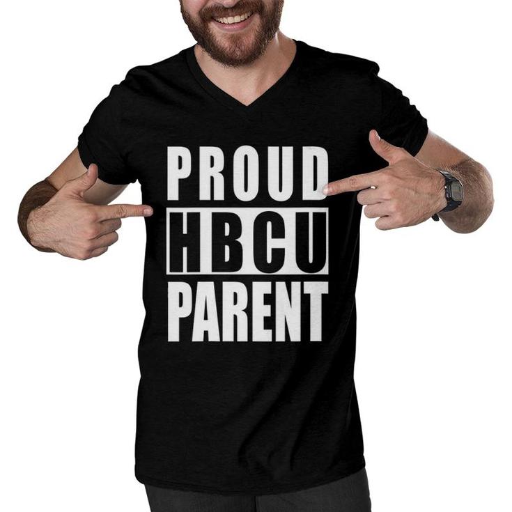 Hbcu Parent Proud Mother Father Grandparent Godparent Grad Men V-Neck Tshirt